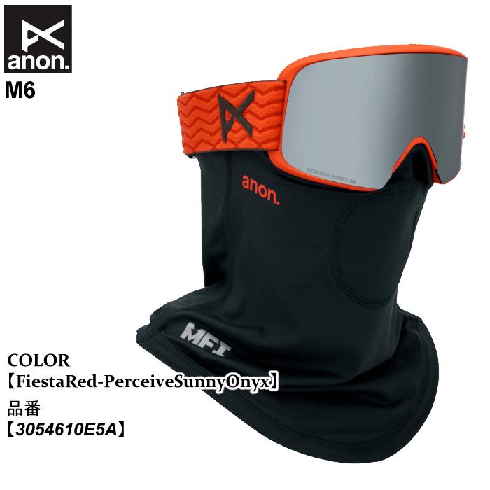 anon ゴーグル アノン M6 エムシックス 25-26 3054610E5A FiestaRed