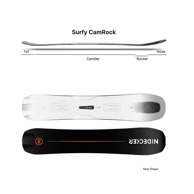 NIDECKER 158cmはWAX加工済 予約 25-26 ナイデッカー メガライト