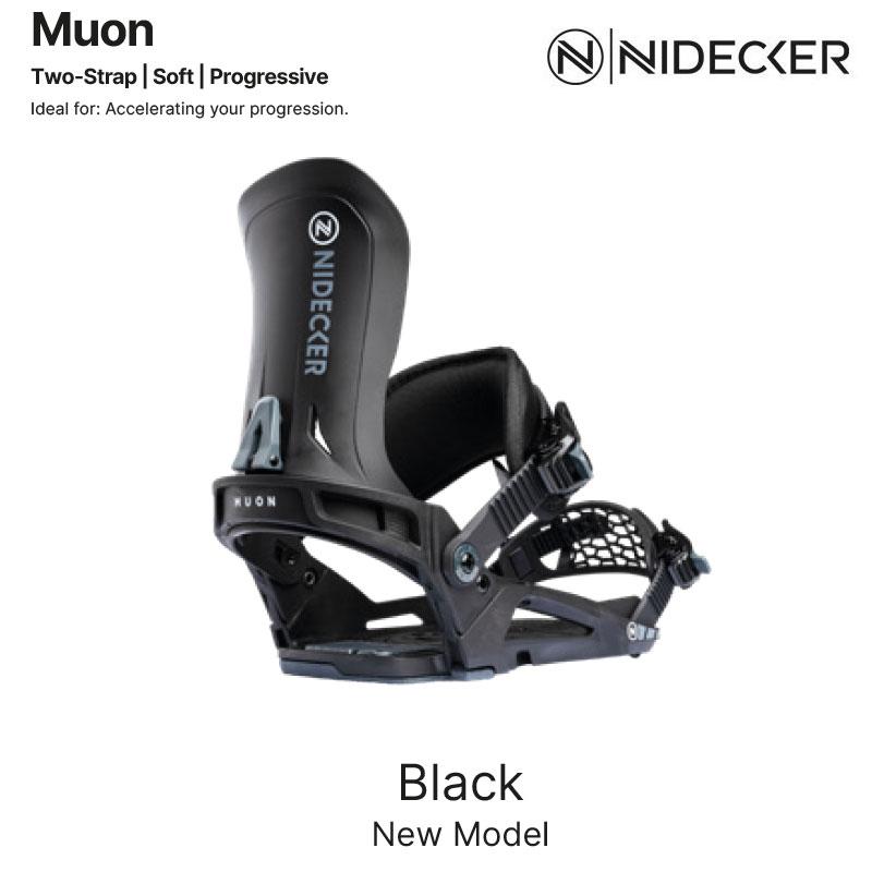 NIDECKER（ナイデッカー） 25-26 スノーボード ビンディング MUON