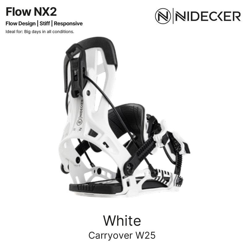 NIDECKER（ナイデッカー） 25-26 スノーボード ビンディング FLOW NX2