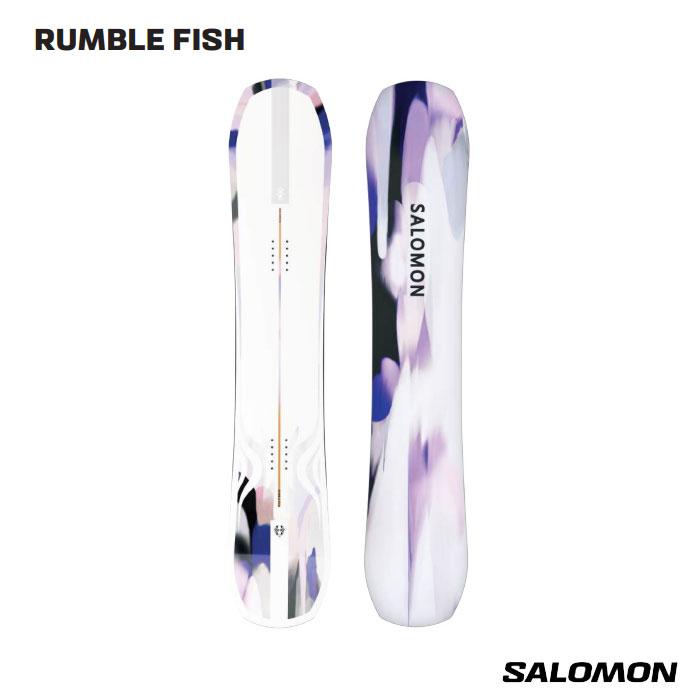 スノーボード　SＡLOMON　138ｃｍ　RUNBLE　BALL　程度B　 2025 SALOMON サロモン RUMBLE FISH ランブルフィッシュ 24-25