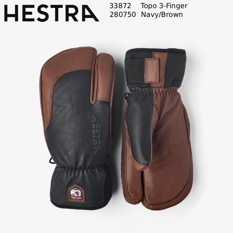 HESTRA（ヘストラ） 予約 メンズ グローブ 25-26 HESTRA TOPO 3-FINGER