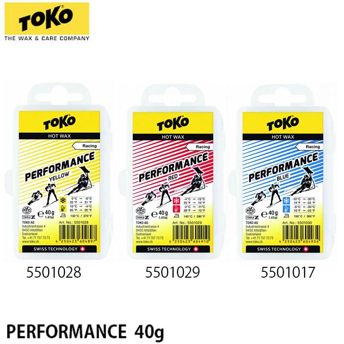 Toko Performance Racing Wax rood 40 g