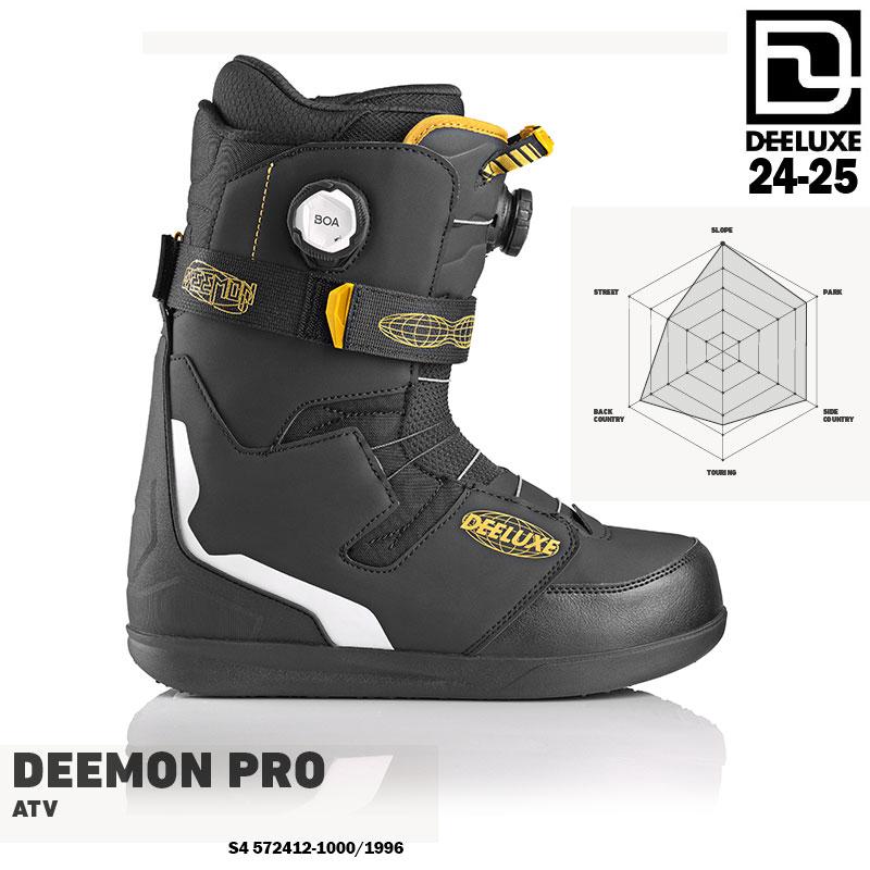 【24-25 モデル】【24.5㎝】 DEELUXE DEMON PRO S4 DEELUXE（ディーラックス） 24-25 DEELUXE DEEMON PRO ディーモンプロ
