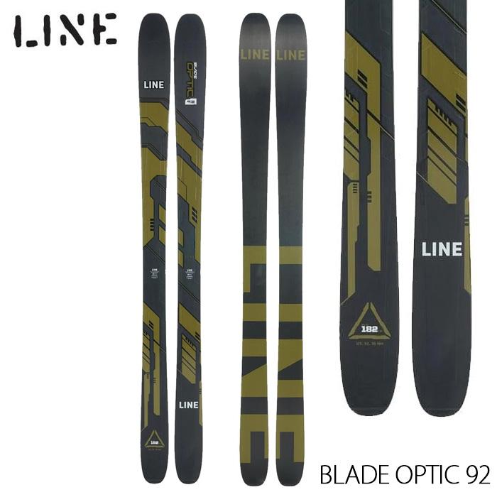 スキー板 板のみ メンズ 23-24 LINE ライン BLADE OPTIC 92 ブレイド