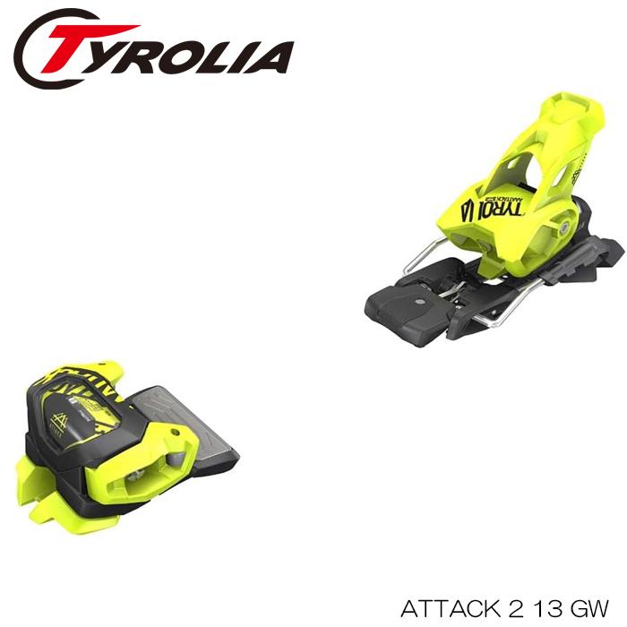 未使用　TYROLIA チロリア ATTACK2 13 GW ビンディング単体 TYROLIA（チロリア） スキービンディング TYROLIA ATTACK2 13 GW