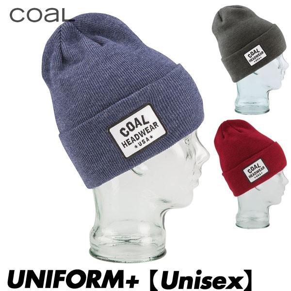 コール ニット帽 ユニフォーム+ ビーニー COAL UNIFORM+ メンズ レディース ユニセックス 男女共用 メール便配送OK｜boomsports-ec