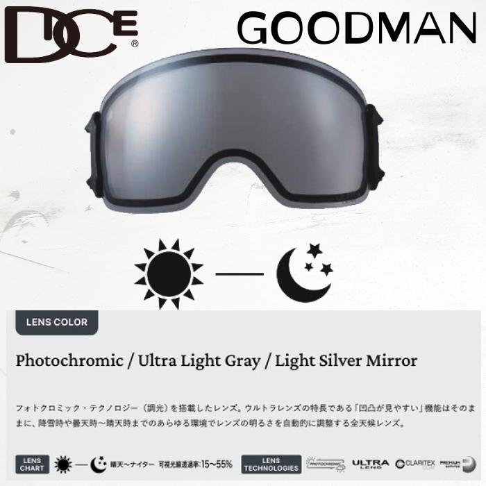 DICE ゴーグル ダイス グッドマン 24-25 GOODMAN CML GM44570 (C DICE ゴーグル ダイス グッドマン 24-25 GOODMAN CML GM44570 (C