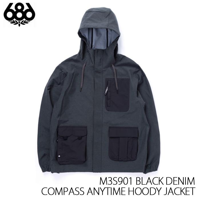 [限定品]  MOVE 366 黒 ジャケット 686（シックスエイトシックス） ウェア ジャケット 686 COMPASS