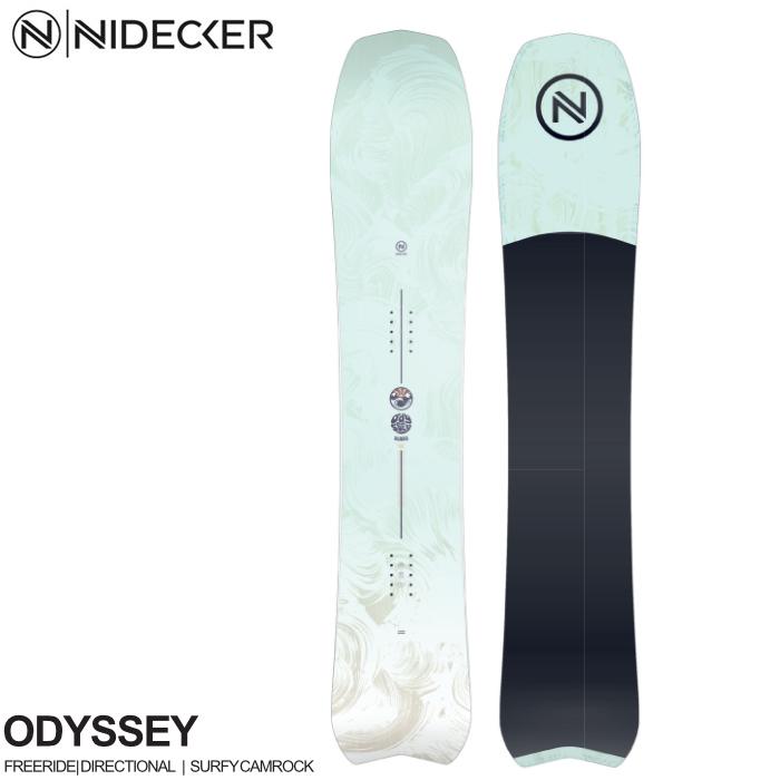 NIDECKER スノーボード 板 23-24 ナイデッカー オデッセイ ODYSSEY 