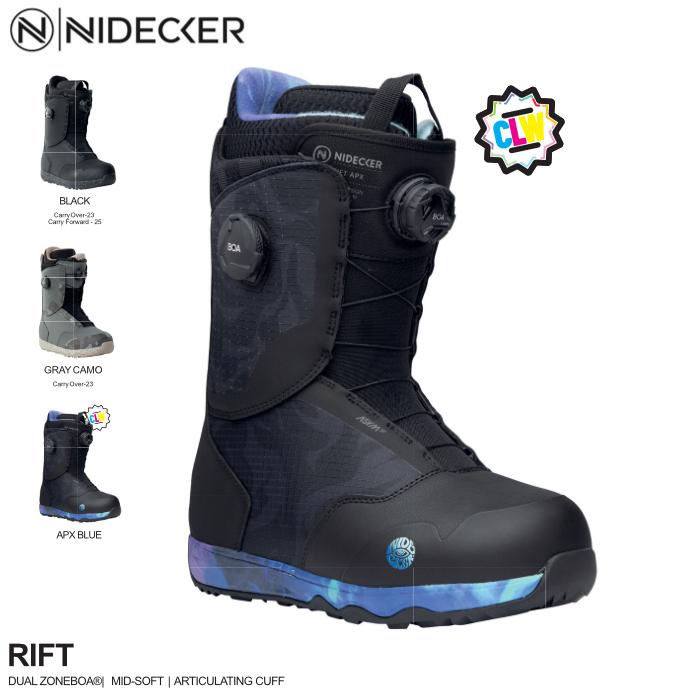 【新品未使用】NIDECKER スノボブーツ　25.5 NIDECKER 処分セール 25.5cmのみ スノーボード ブーツ シューズ
