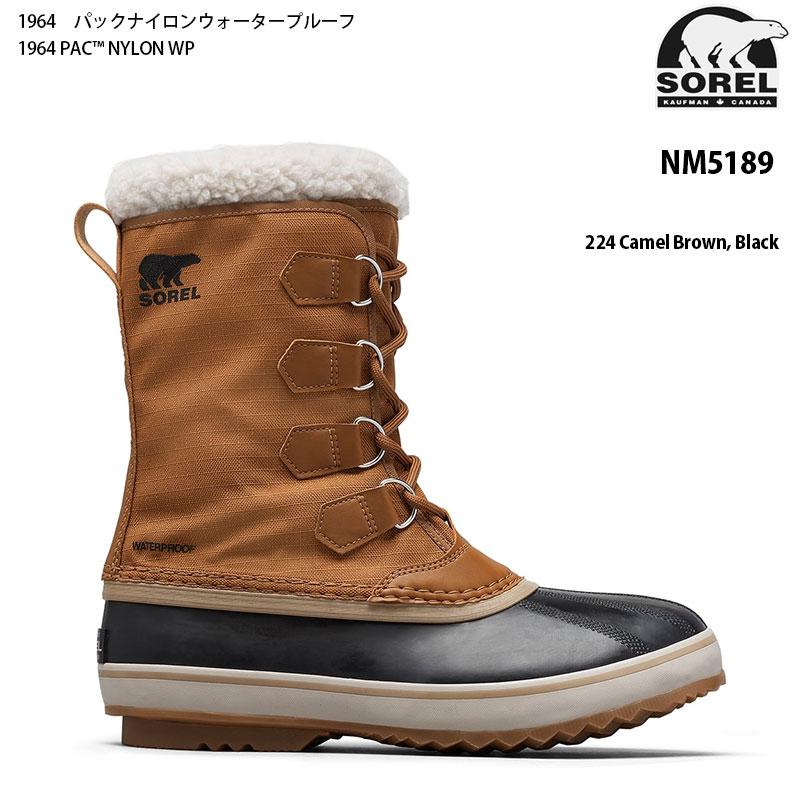 SOREL（ソレル） メンズ 1964 パックナイロン ウォータープルーフ 