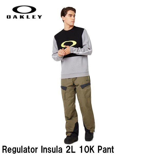 スノーボード ウェア メンズ レディース パンツ OAKLEY Regulator Insula 2L 10K Pant レギュレーター インスラ 2L パンツ 中綿 日本正規品｜boomsports-ec｜02