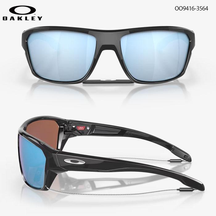 オークリー サングラス スプリットショット OO9416-3564 OAKLEY Split Shot Prizm Deep Water Polarized Black Ink スポーツ 日本正規品｜boomsports-ec｜02