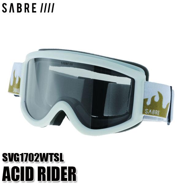 セイバー スノー ゴーグル アシッドライダー SABRE SVG1702WTSL ACID RIDER スキー スノーボード 大人用 ユニセックス 正規品