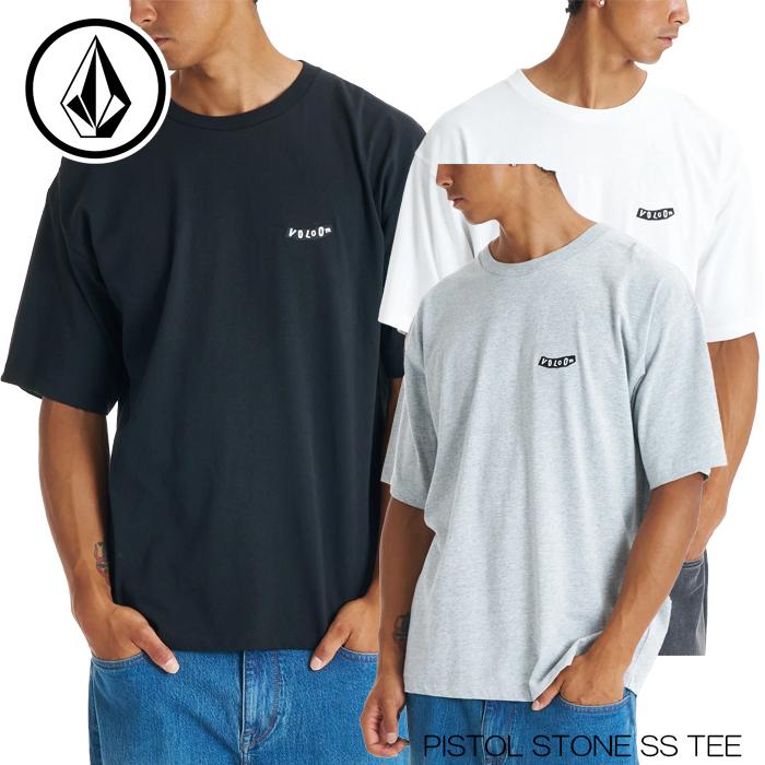 ボルコム メンズ 半袖 Tシャツ 26SS 新作 VOLCOM PISTOL STONE SS TEE 綿 ピストル ストーン ティシャツ ストリート ファッション 日本正規品