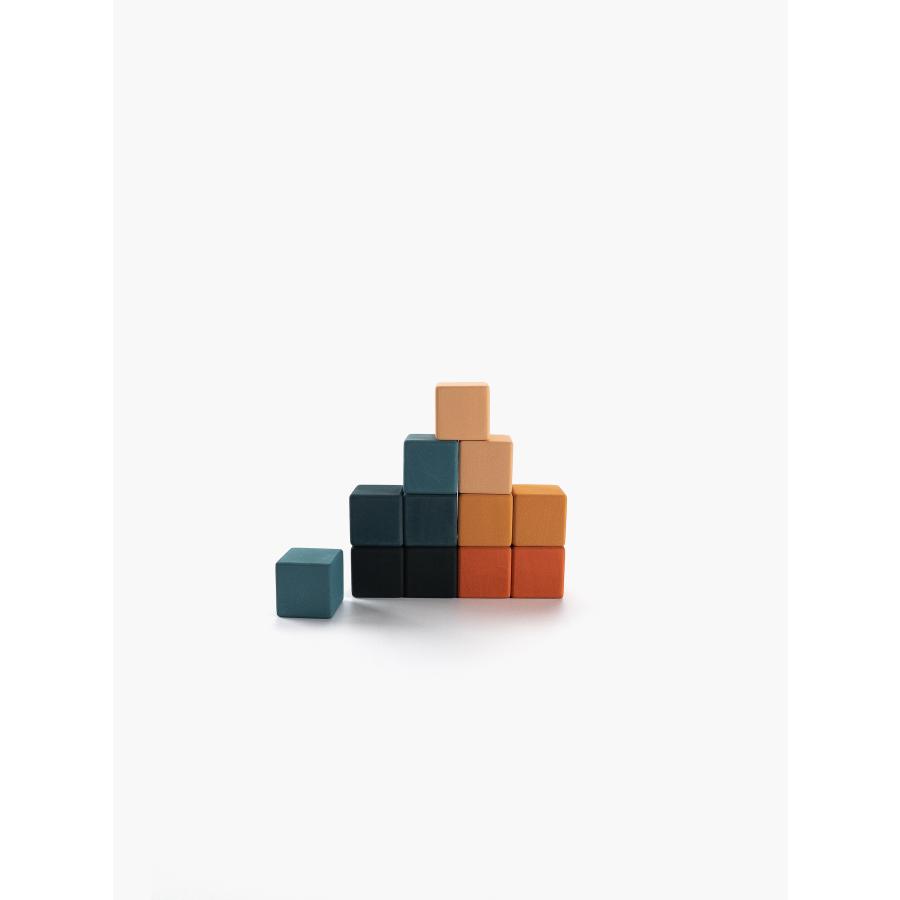 【知育木製玩具】※条件付き送料無料　Mini Blocks Set / Tropics |  | 03