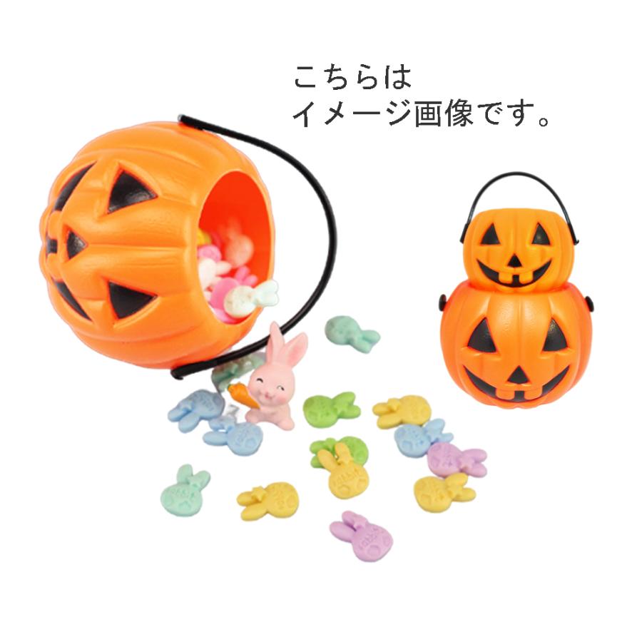 1個）パンプキンバケツ 直径約7cm ハロウィンバスケット かぼちゃ