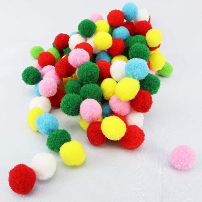 もちもちぼんてん【Mサイズ Φ約15〜18mm】【単色 20個入】カラフル