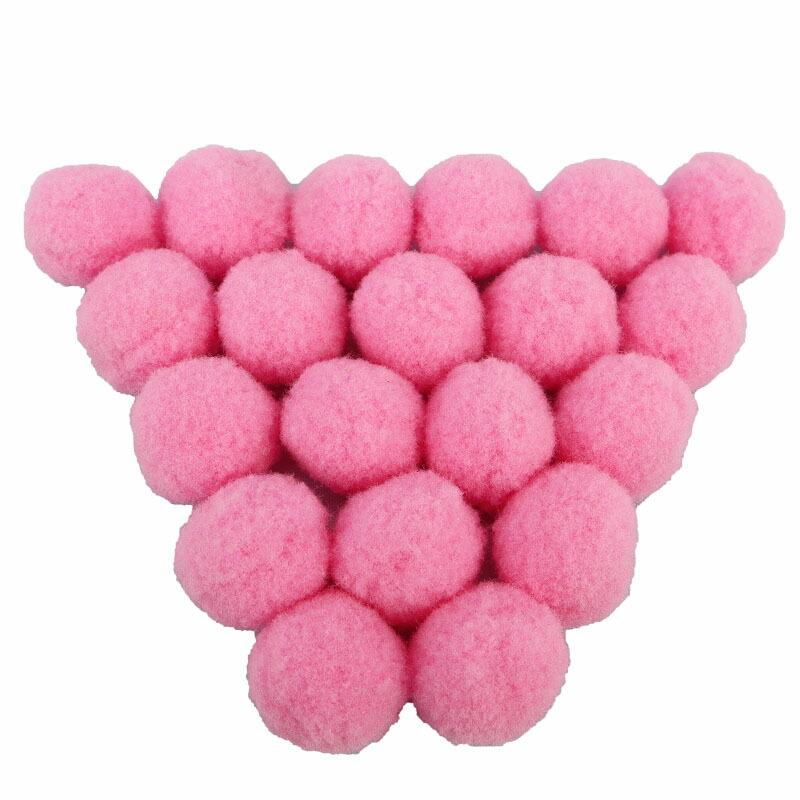 もちもちぼんてん【Mサイズ Φ約15〜18mm】【単色 20個入】カラフル