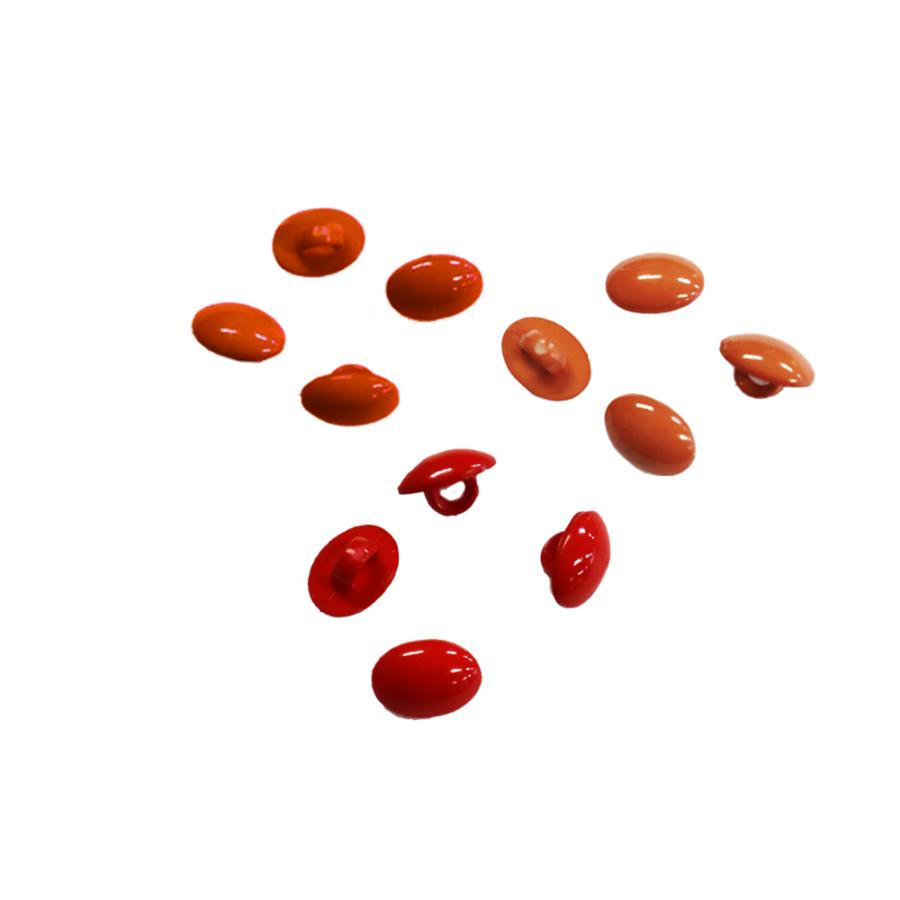 楕円 ボタン 目玉ボタン (サイズ9mm/10mm) 3色あり（単色：4個