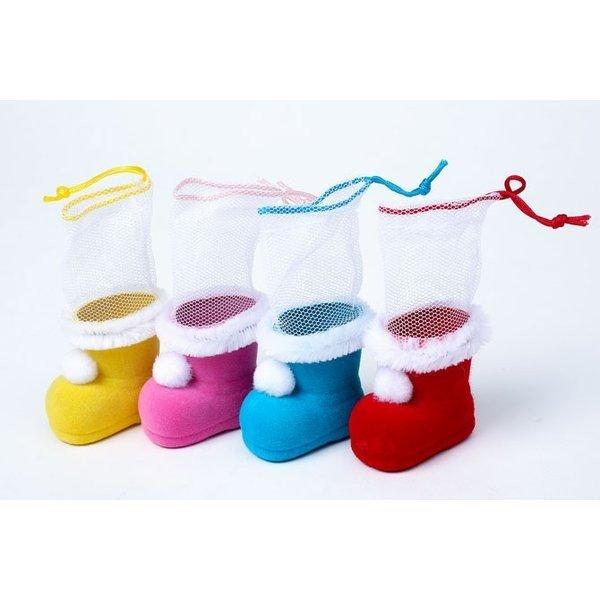 クリスマスブーツ ミニミニブーツ カラー4色/レッド/ブルー