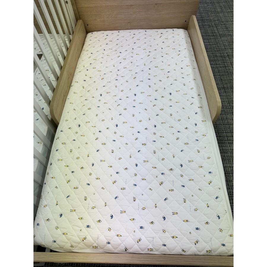 Boori 6歳までベッド用 マットレス専用 【アコリウムコラボ】アニマルキルトシーツ(L) 洗濯機で丸洗いOK アニマル 西川シーツ 赤ちゃん ベビー用 ブーリ BJT-QLS |  | 09