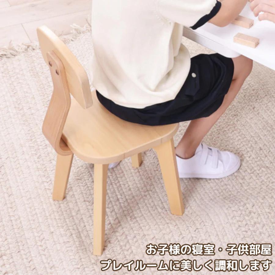 【特価10780円OFF】Boori ティディ 木製 丸型プレイテーブル セット【 テーブル1台 + チェア2脚 】1年保証 幼児 子供 机 トレイ付属 収納ネット付属 BK-TIPT-SET |  | 13