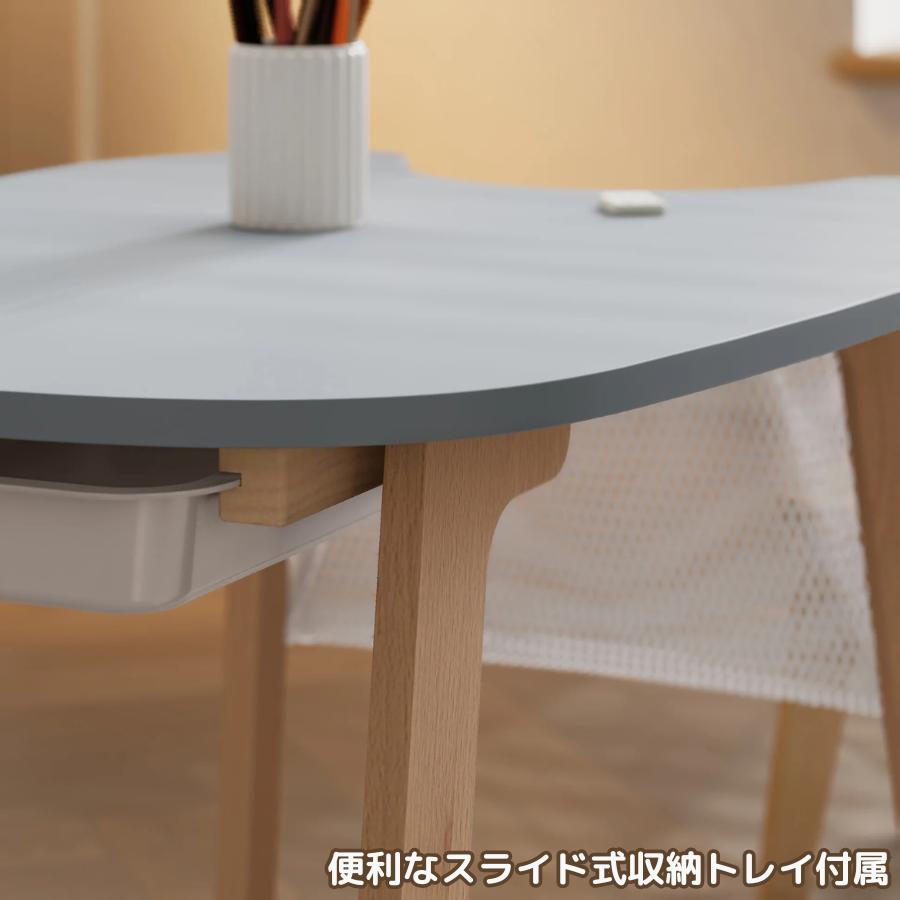 【特価10780円OFF】Boori ティディ 木製 丸型プレイテーブル セット【 テーブル1台 + チェア2脚 】1年保証 幼児 子供 机 トレイ付属 収納ネット付属 BK-TIPT-SET |  | 11