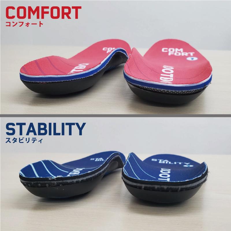 低アーチインソール STABILITY スタビリティ スキー スノボー