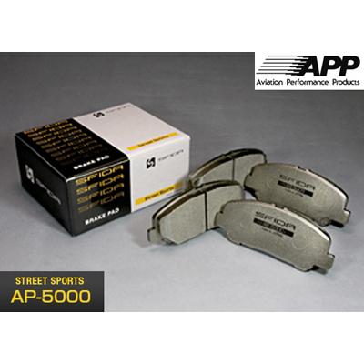 APP SFIDA AP-5000 ブレーキパッド [前後セット] マツダ ロードスター 