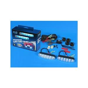ＶＥＬＩＡＳ 市光工業 ＬＥＤデイタイムランプ タイプIIIＸキットホワイト１２Ｖ