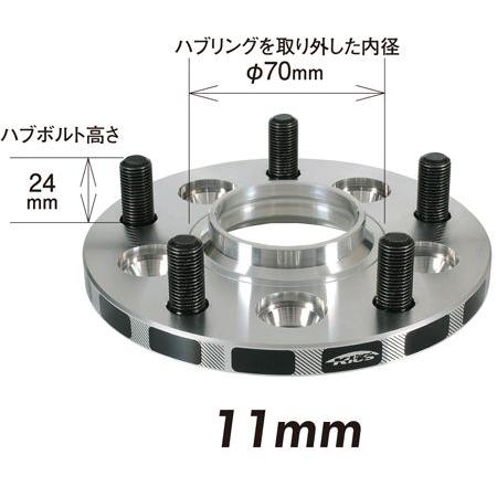 KYO-EI ワイドトレッドスペーサー ハブユニットシステム 11mm 5H/114.3 