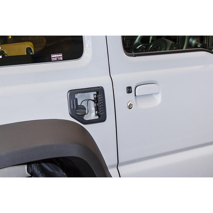 ⭐︎モーターファーム⭐︎ジムニーJB74W給油口ガラス フューエル リッド Motor Farm（モーターファーム） ジムニー JB64/JB74 ガラス