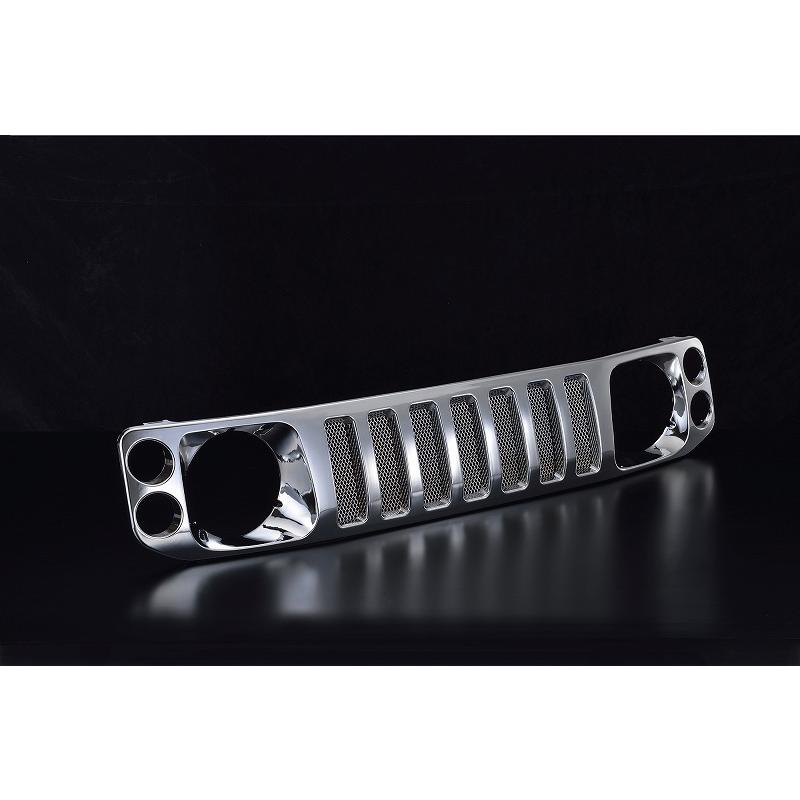 Motor Farm (モーターファーム)  ジムニー JA12/22 ABS製ビンテージグリル (メッキ) | Motor Farm