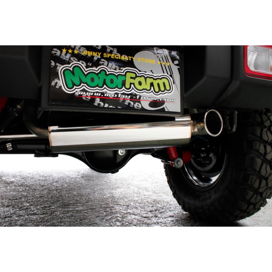 Motor Farm（モーターファーム） STREET LEGALIZE マフラー JB64 (加速