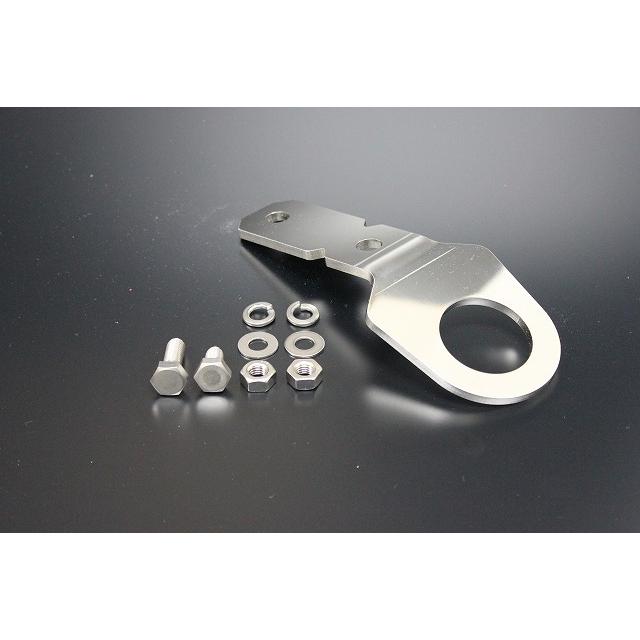 Motor Farm (モーターファーム)  ジムニー JB23/33/43 牽引フック (リア用) ステンレス | Motor Farm