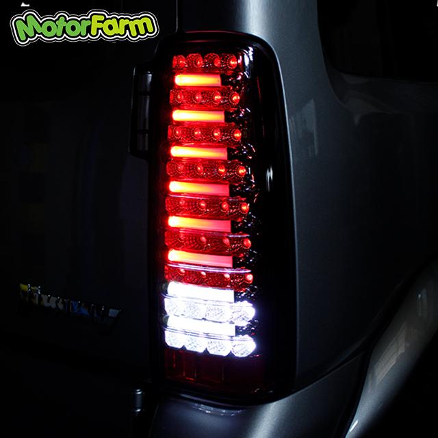 Motor Farm (モーターファーム) ジムニー JB23/33/43 LEDチューブテールランプSET　インナーブラック