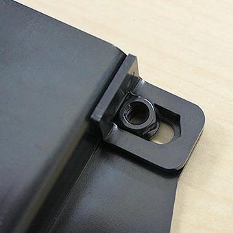 Motor Farm (モーターファーム)  ジムニー マルチナンバー取付台(スチール)+9連LEDナンバーライト | Motor Farm | 07