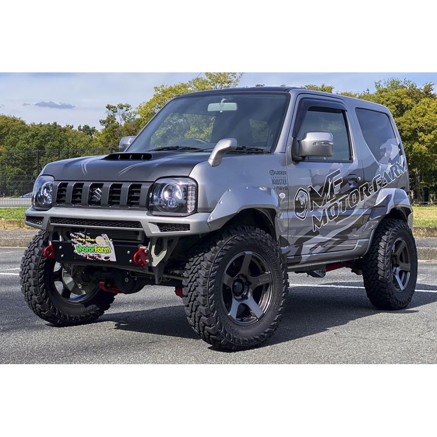 モーターファーム 60mm ブリスターフェンダー 無塗装品 Motor Farm (モーターファーム) ジムニー JB23 ウレタン製 60mm