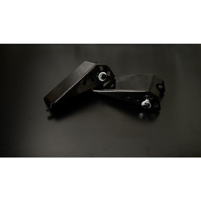 Motor Farm (モーターファーム)  ジムニー JB23 ピボット・スキッドガード フロント用(ブラック) | Motor Farm