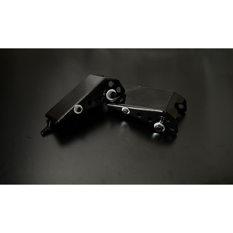 Motor Farm (モーターファーム)  ジムニー JB23 ピボット・スキッドガード リア用(ブラック) | Motor Farm