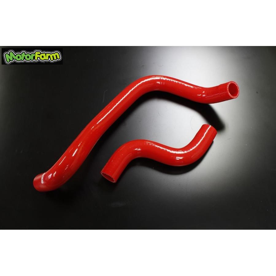 Motor Farm (モーターファーム) ラジエターシリコンホース　ジムニー JB23　レッド | Motor Farm