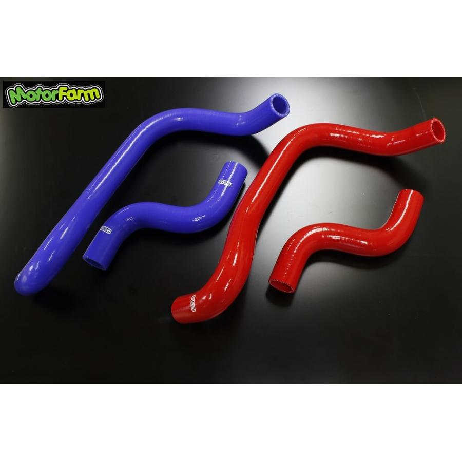 Motor Farm (モーターファーム) ラジエターシリコンホース　ジムニー JB23　レッド | Motor Farm | 01