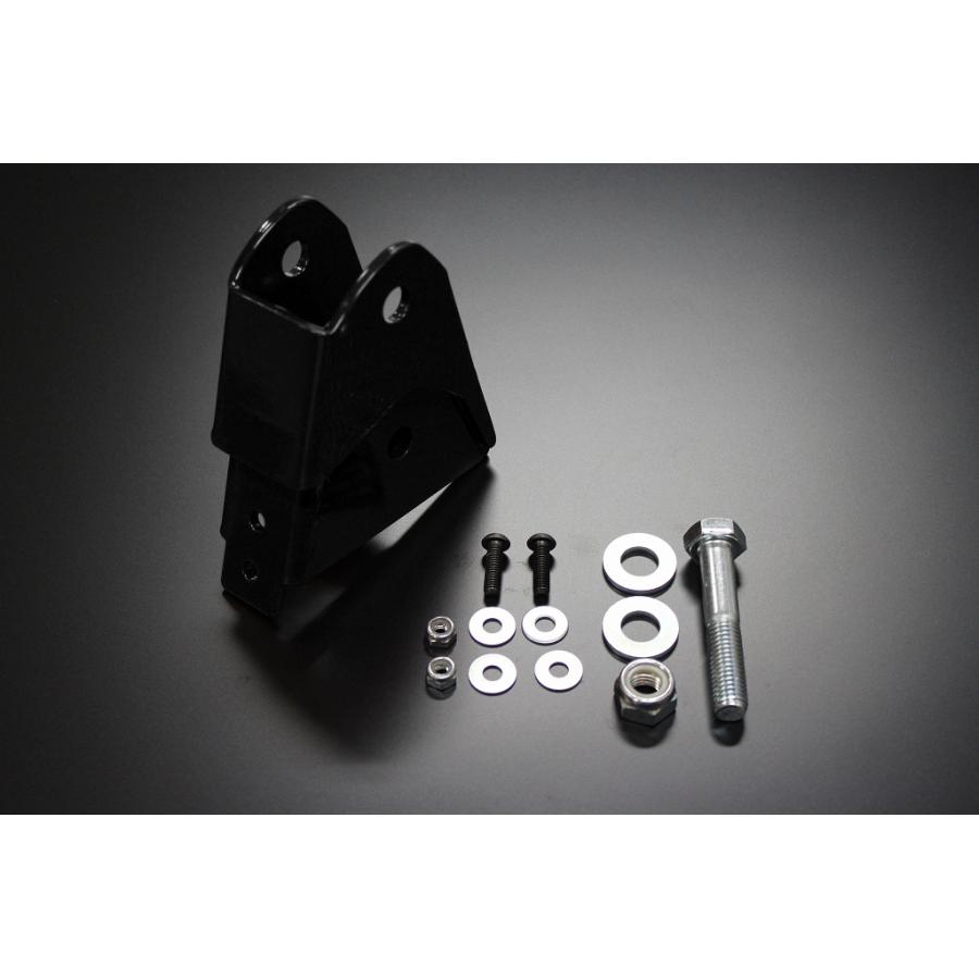 Motor Farm (モーターファーム)  ジムニー JB23/33/43 (リア用) ラテラルアップブラケット(ブラック) | Motor Farm