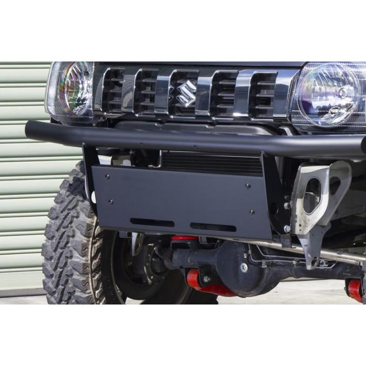 Motor Farm (モーターファーム) ジムニー JB23 スキッドプレート　ハイテン鋼製（Bタイプ・スチールバンパー用) | Motor Farm