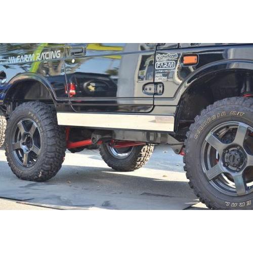 Motor Farm (モーターファーム)  ジムニー SJ30/JA系 サイドシルガード(ノーマルタイプ) ステンレス製 | Motor Farm | 01