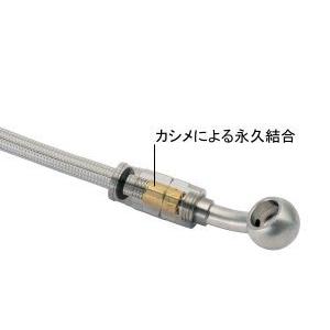 SWAGE-LINE スウェッジライン ブレーキホース[ステンレス/クリア SWAGE-LINE スウェッジライン ブレーキホース[ステンレス/クリア