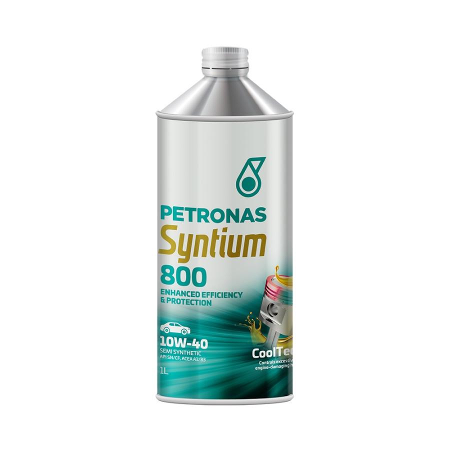 PETRONAS(ペトロナス) Syntium 800 10W-40 (1リットルx20本)1ケース 4輪用エンジンオイル | 
