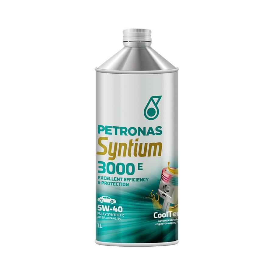PETRONAS(ペトロナス) Syntium 3000 E 5W-40 (1リットルx20本)1ケース 4輪用エンジンオイル | 